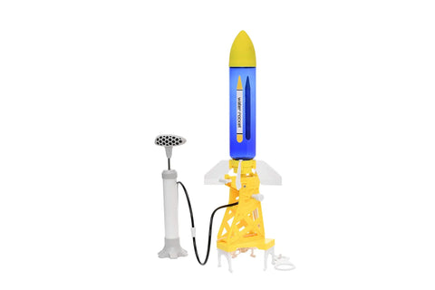 Water Powered Rocket Kit For Outdoor STEM Learning DIY Bottle Rocket With Tail Body And Pump Launcher Included