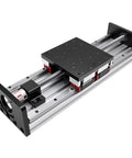 Heavy Duty CNC Linear Stage With 12 Inch Stroke And 300mm Travel 2005 Ballscrew Four Slide Double Rail 550 Lb Load 250 Kg Linear Table For Nema23 57mm And Nema34 86mm Stepper Motors, top view