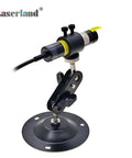 Green Cross Laser Alignment Light For Heat Press And Screen Printing, Focusable And Adjustable Line Width, on a mount base