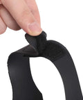 Close-up of adjustable strap on Universal Nine Sixteenth Inch Thread Spindle Bike Pedals With Straps For Indoor Exercise Bikes