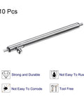 10 Pack Quick Release Spring Bar Pins For 22mm Watch Bands Stainless Steel One Point Eight Millimeter Diameter Replacement Link Pins Lugs Fast Strap Swaps For All Standard Watches