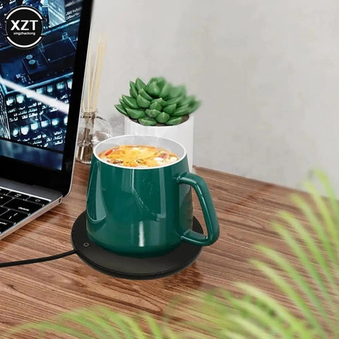 Portable Cup Warmer And Coffee Mug Heater With Smart Thermostatic Control To Keep Your Daily Brew Piping Hot On Any Desk