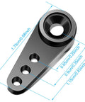 SCX24 Servo Steering Upgrade Kit With Metal Mount Bracket And Horn For RC Cars And Boats High Precision Metal Gear Durable Brass Build