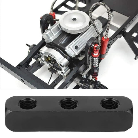 Heavy Duty Aluminum 3 Way Air Manifold Block For Pneumatic Tools With 1/4 Inch BSPP Thread Industrial Compressor Fitting High Flow Air Line Splitter