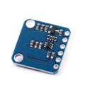 Top view of AMG8833 8 By 8 Infrared Thermal Imager Array Camera Sensor Module I2C 3 To 5V for Raspberry Pi and Arduino, blue PCB.