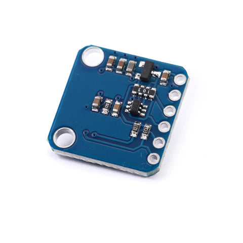 Top view of AMG8833 8 By 8 Infrared Thermal Imager Array Camera Sensor Module I2C 3 To 5V for Raspberry Pi and Arduino, blue PCB.