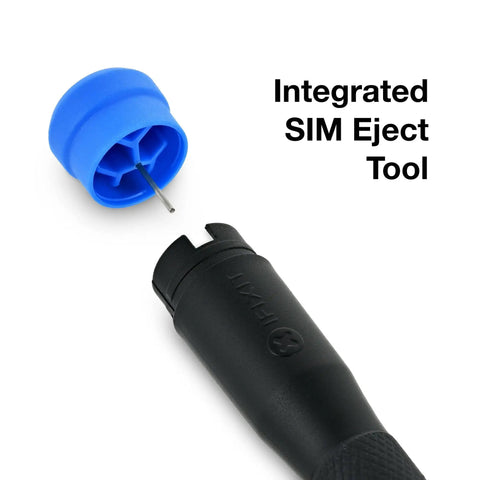 Minnow Driver Kit Pocket Sized Screwdriver And Portable Bit Set For On The Go Fixes showing integrated SIM eject tool
