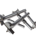 Heavy Duty Wood Drill Bit Self Centering Hole Saw Kit Pro Grade Tct Forstner Cutter 55mm set of durable steel bits.
