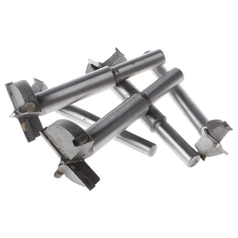 Heavy Duty Wood Drill Bit Self Centering Hole Saw Kit Pro Grade Tct Forstner Cutter 55mm set of durable steel bits.