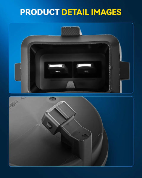 Two PHILTOP rear ABS wheel speed sensors; front connector end and side mounting tab.