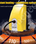 PtaTritious High Pressure Steam Cleaner 3000W Handheld Portable Steam Washer With 3.5L Water Tank showcasing instant heating features.