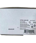 Top Shelf Redundant Power Supply Cp20245R2 Ac Dc Adapter packaging with voltage specifications and safety certifications.