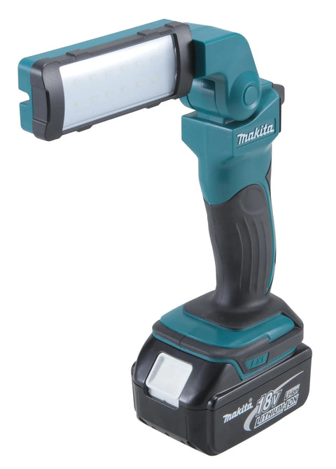 18V LXT Cordless 12 LED Flashlight With Foldable Head And 360-Degree Swivel Hook 7-Position Adjustments Dual Modes