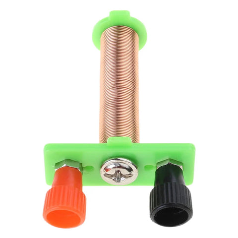 Hands On Electromagnetism Experiment Kit For Teens A Dope STEM Learning Tool with coiled copper wire and connectors