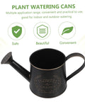 Heavy Duty Metal Watering Can With Big Capacity Galvanized Black Sprayer For Outdoor Garden Care Boss Grade Tool For Flowers And Lawn Easy Refill Spout Ergonomic Handle Indoor And Outdoor Plant Watering, black metal can with long spout