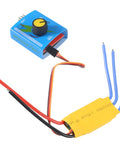 Two Pack 12V High Power Brushless Motor Speed Controller With 32A PWM 3Phase Regulator For RC Cars And Drones