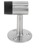 Heavy Duty Zinc Alloy Glass Door Stopper With Rubber Head, Windproof Bumper, Anti Shock Plug, side view