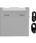 Compact Two Way Drone Battery Charger Hub with USB Power Source LED Indicator and cords for Neo Drone Batteries.
