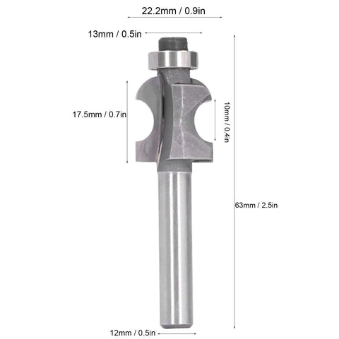 Cool Silver Stile Router Bits That Fit Perfectly For 14x14 Shank Milling Cutters to nail professional wood trimming.
