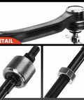 Set Of Four Front Inner And Outer Tie Rod End Kit Replacement For Acura CL Honda Accord Odyssey Isuzu Oasis Fixes Loose Steering And Uneven Tire Wear For Safer Driving, close-up