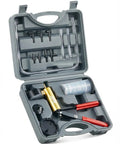 DIY Brake Bleeder Kit With Hand Vacuum Pump And Adapters, Universal Tool for Bleeding Brakes, Includes Pressure Gauge in case