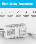 Replacement Charger For Water Flosser WP360 WP360W WP462 WP462W WP450 WP450W WP465 WP440 WP100 Two Prong AC Adapter