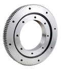 Four Point Contact Slewing Ring Bearing With External Teeth For External Gear Mesh And Smooth Turntable Rotation, front view