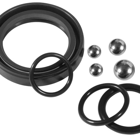3 Ton Floor Jack Seal Replacement Kit Model 328.12291 For Sears Craftsman Hydraulic Floor Jack 26 Piece Set With Seals Caps Washers And Balls Durable Rubber Repair Parts showing seals and metal balls