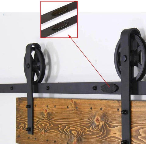 Rail Connector For Sliding Barn Door Hardware Junction Plate To Make Spliced Rails Move As One Smooth Track, Heavy Duty Steel And Nylon Construction In Black Finish, Easy Installation, Includes One Connector.