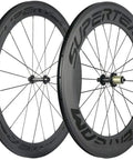 700C Carbon Wheelset Aero Beast Front 60mm Rear 88mm Clincher with Transparent Decal for Road Bikes V Brake