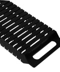 Close-up of a Six Pack Circuit Board Rack Antistatic Holder Stand for PCB Storage and Display, durable groove design.