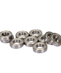 High Temperature Resistant Low Friction Deep Groove Ball Bearing Kit With 20 Pieces For Industrial Reducers Dust Shield Covers, 20 bearings