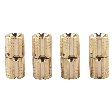Built Tough 180 Degree Copper Hinges For Jewelry Boxes And DIY Furniture Projects, heavy-duty metal pieces, set of four