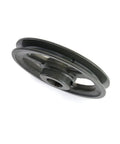 Single Groove V-Belt Sheave 5.95 Inch OD, 1 Inch Fixed Bore Cast Iron Pulley for 4L, A, AX Belts, beefy heavy duty