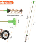 Washer Suspension Rods Replacement Kit For WA54R7600AC WA52A5500AV WA45K7600AW WA54R7200AW WA54R7600AV 27.6 Inch Rods With Measurements