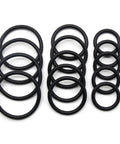 Pro Grade Nitrile O Ring Seal Kit Assorted Sizes From 4mm To 150mm 10 Pcs For Auto Doors Windows Appliances Pumps And Bearings Leak Proof Gaskets Oil And Air Seal Durable Anti Aging And Corrosion Resistant black nitrile O-rings assorted sizes