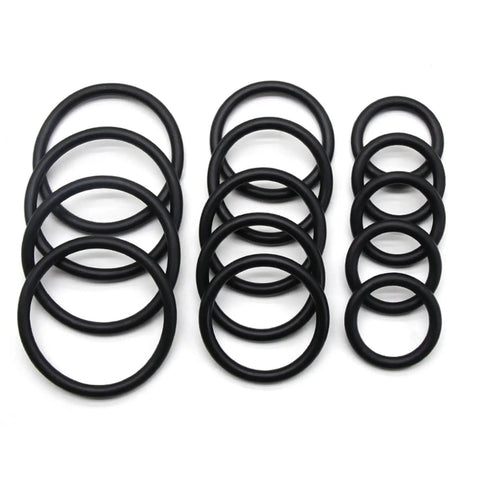 Pro Grade Nitrile O Ring Seal Kit Assorted Sizes From 4mm To 150mm 10 Pcs For Auto Doors Windows Appliances Pumps And Bearings Leak Proof Gaskets Oil And Air Seal Durable Anti Aging And Corrosion Resistant black nitrile O-rings assorted sizes