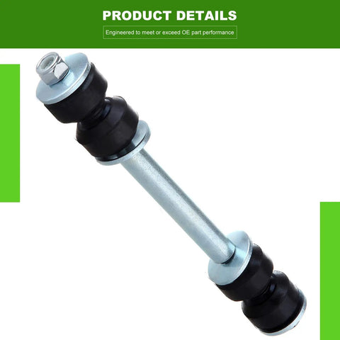 14 Piece RWD Front Suspension Kit With Idler Arm Inner Outer Tie Rod Ends Adjusting Sleeve Sway Bar Link Ball Joint Drag Link For Chevy S10 GMC Jimmy Sonoma 1996-2003 Ready To Install sway bar link