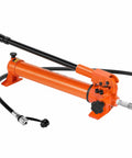 Heavy Duty Hydraulic Hand Pump Ram For Porta Power Pump 300 To 10000 PSI Range 2.3cc High Pressure Output, orange unit