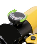 Close-up of the adjustment knob on the Top Tier Manual Hydraulic Crimping Tool With Nine Sets Of Dies for precise control.