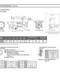 CHUNYE 850W SGMGV-09ADC61 servo motor technical drawings: front, side, shaft-end views with mounting hole dimensions