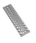51 In 1 Bolt Size Finder And Thread Checker With 32 Metric And 32 SAE Nut And Bolt Gauges, 19 Drill Bit Checker visible