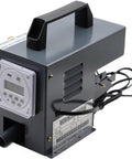 High Efficiency Portable Oil Skimmer For CNC Machinery With 13L/H Capacity steel belt degreaser machine rear view and controls.