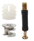 Heavy Duty Cam Lock Screw Kit With 108 Eccentric Wheel Bolts For Cabinet Assembly and Drawer Repair Solid Steel Hardware components layout