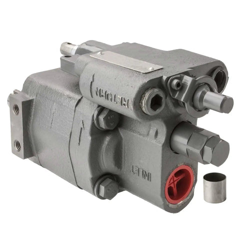 Heavy Duty Hydraulic PTO Dump Pump G101 Remote Mount With 15 GPM Flow Bi Directional Gear Pump And Cable Shift Convertible To Air Shift 1 Inch Keyed Input Shaft Remote Installation Handles Up To 3000 PSI And 3000 RPM