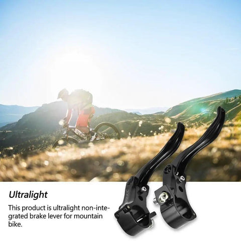 24Mm Dope Bike Brake Levers Set For Mountain Disc Brakes Left And Right Hand Aluminum Alloy Lightweight Ergonomic Levers Black