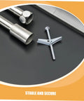 30 Set Heavy Duty Toggle Bolts And Drywall Anchors Kit For Securely Hanging Heavy Stuff In Home Renovation And Office Projects Includes Durable Screws Wing Nuts And All Purpose Fasteners. Steel toggle bolt and drywall anchor with screw
