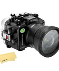 Underwater Camera Housing For Sony Alpha FX3 And FX30 40M Waterproof Scuba Case With Full Button Access Except Touchscreen