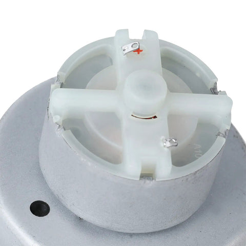 Close-up view of Hard Working 12 Volt Dc Gear Motor With Serious Torque And Low Power Draw Js 50T Micromotor for DIY projects.