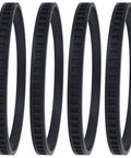 Top Shelf 4 Pack 6 Inch Bandsaw Wheel Tires Dead Nuts Perfect Fit Solid Rubber Cushion for Electric Portable Band Saws